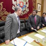 Pleno de la Diputación de Ávila presidida por Jesús Manuel Sánchez Cabrera