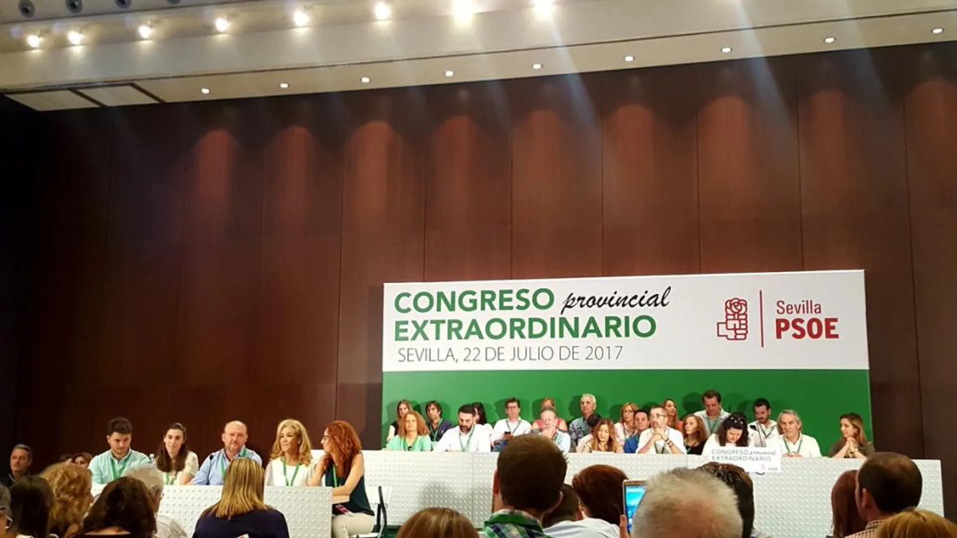 Imagen del congreso del PSOE de Sevilla