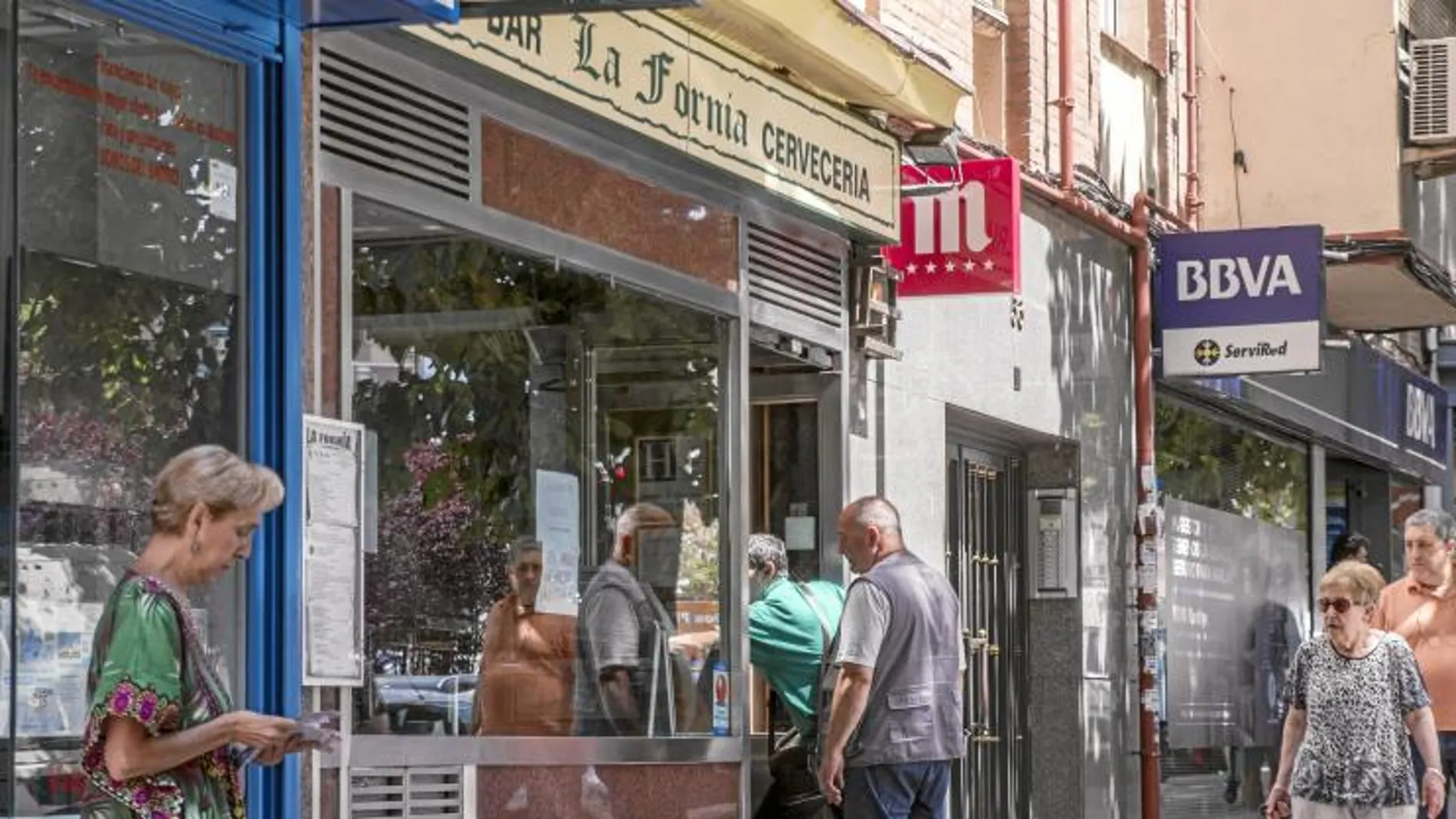 El dueño del establecimiento colgó un cartel para informar que el establecimiento se encontraba cerrado «por avería»