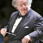 James Levine, durante un recital con la Orquesta Sinfónica de Boston