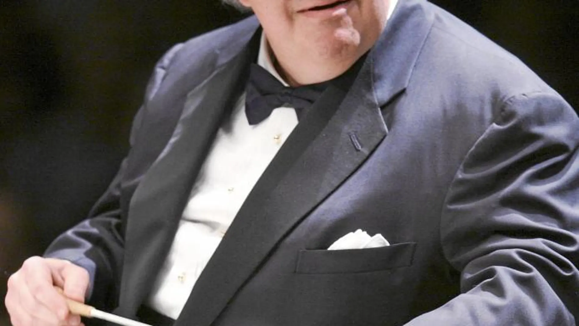 James Levine, durante un recital con la Orquesta Sinfónica de Boston