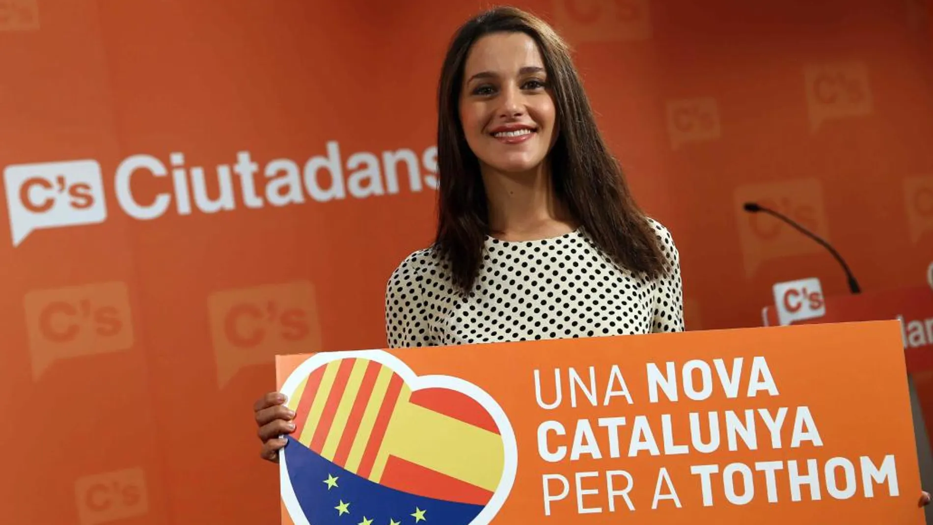 La candidata de Ciutadans a la presidencia de la Generalitat, Inés Arrimadas
