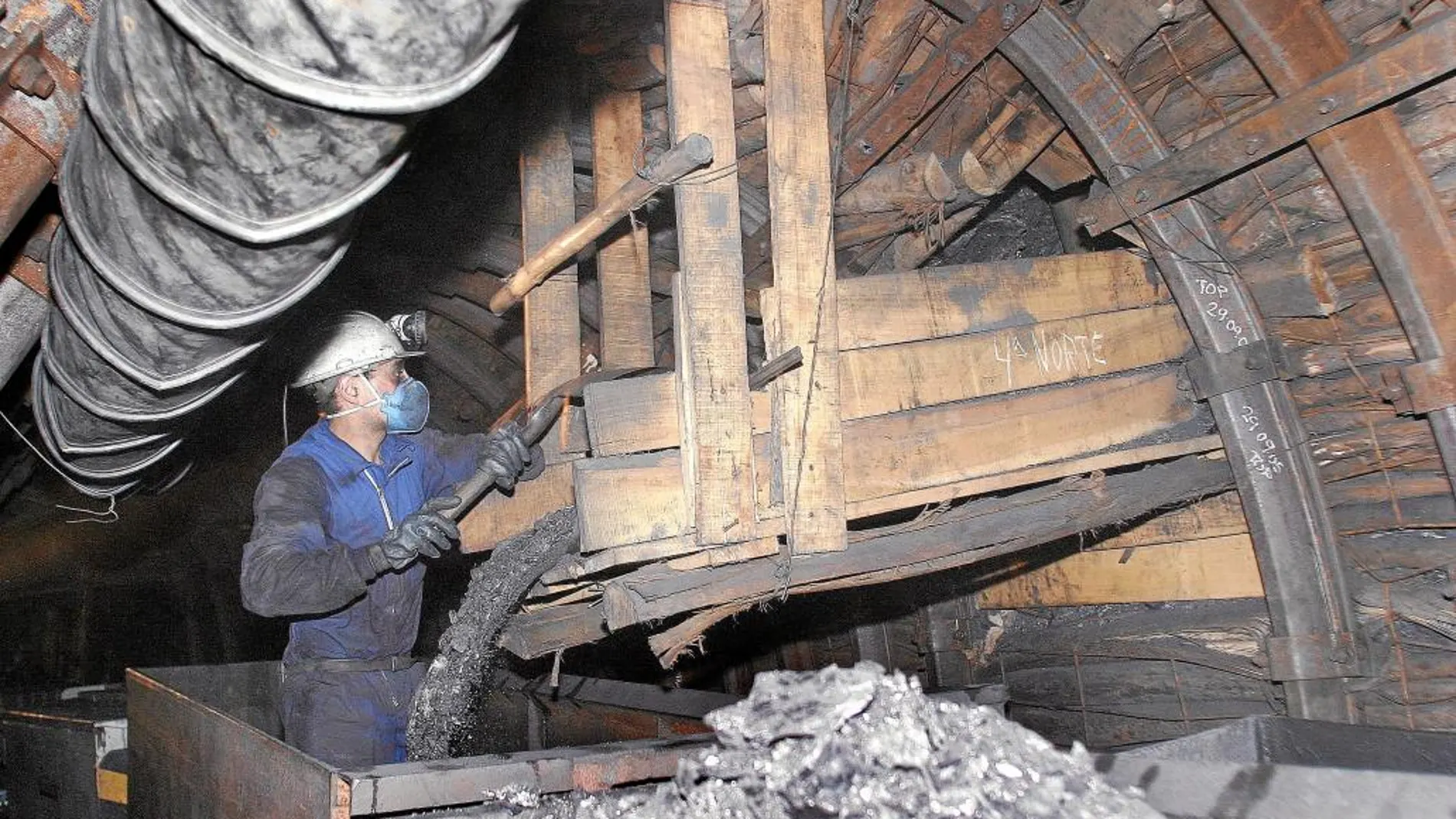 Explotación minera «El Abuelo» en la localidad palentina de Velilla