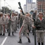 El régimen convocó a más de 900.000 «combatientes» para participar en el «ejercicio cívico militar» que empezó ayer en Venezuela.