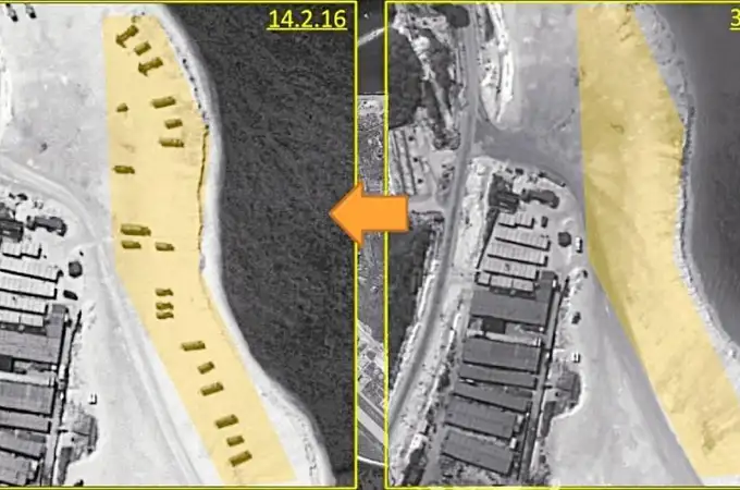 China instala dos baterías de misiles en las islas en disputa