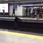 Brutal reyerta en el Metro de Madrid entre dos grupos de jóvenes