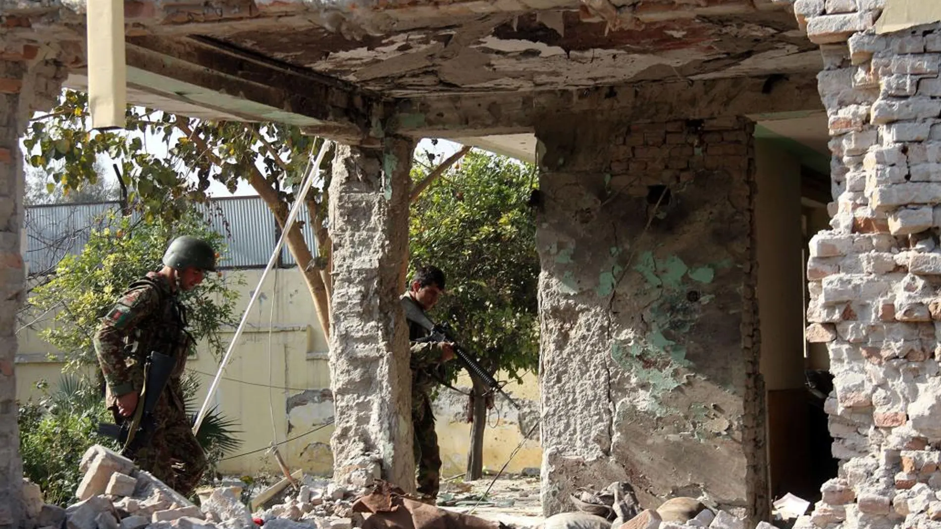 Imagen tras el ataque al consulado