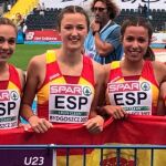 España logra un histórico oro en el relevo femenino 4x100
