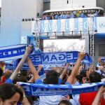 La ciudad se volcó ayer en los actos oficiales de celebración del histórico ascenso a Primera División