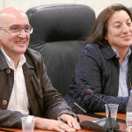 El presidente de la Diputación de Valladolid, Jesús Julio Carnero, participa en un encuentro con alcaldes de pueblos