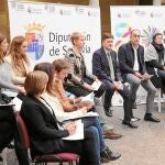 El presidente de la Diputación de Segovia, Francisco Vázquez, presenta el documento «Compromiso 20.20»