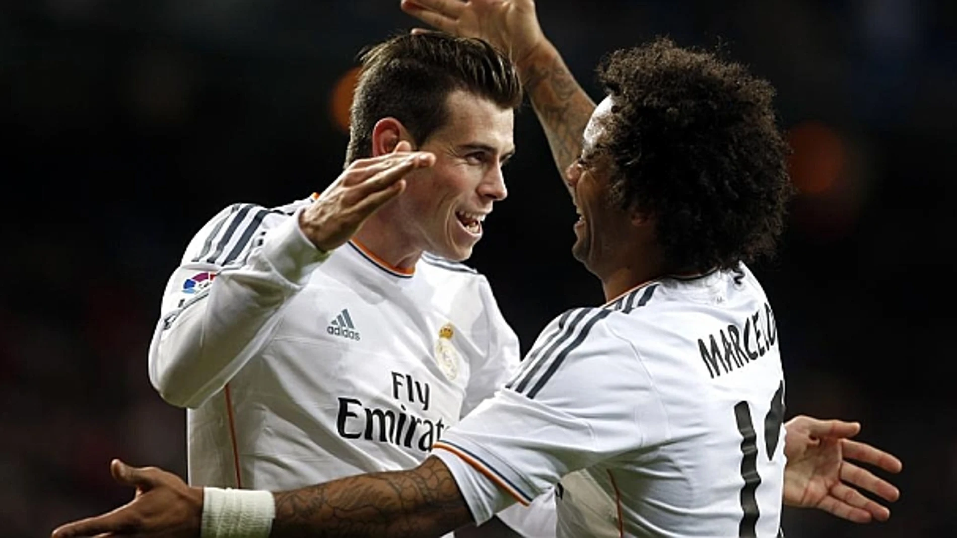 Marcelo y Bale se caen camino de Roma