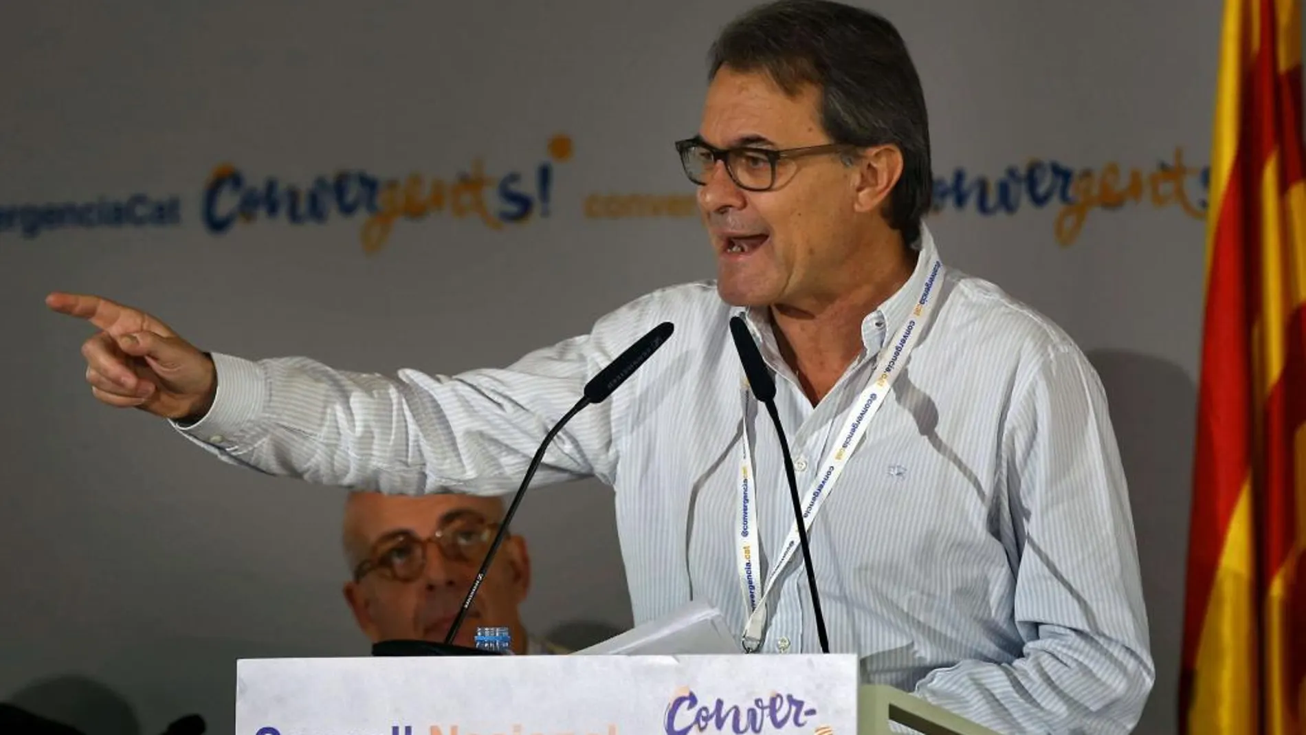 El presidente catalán en funciones y líder de CDC, Artur Mas