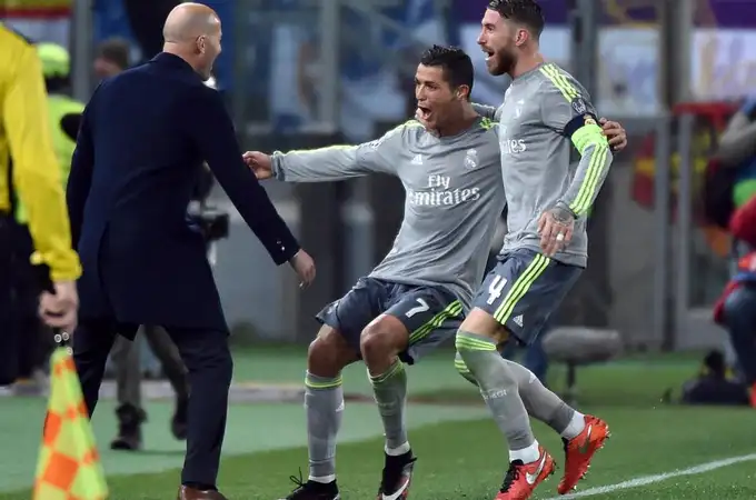 Zidane y Cristiano Ronaldo, reunidos en el PSG 