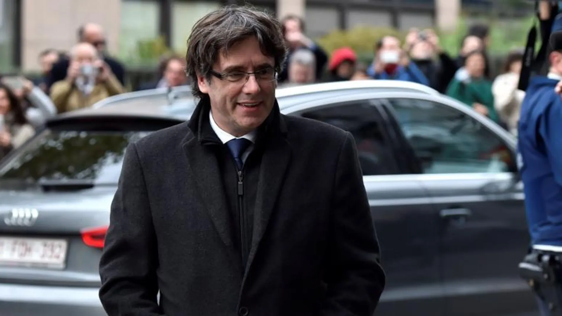 Carles Puigdemont en Bruselas