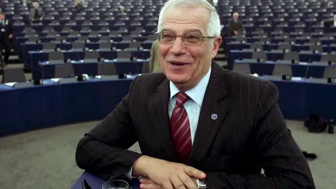 El expresidente del Parlamento Europeo, Josep Borrell,