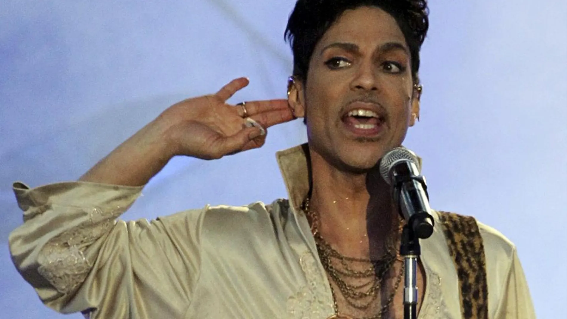 Prince durante una actuación