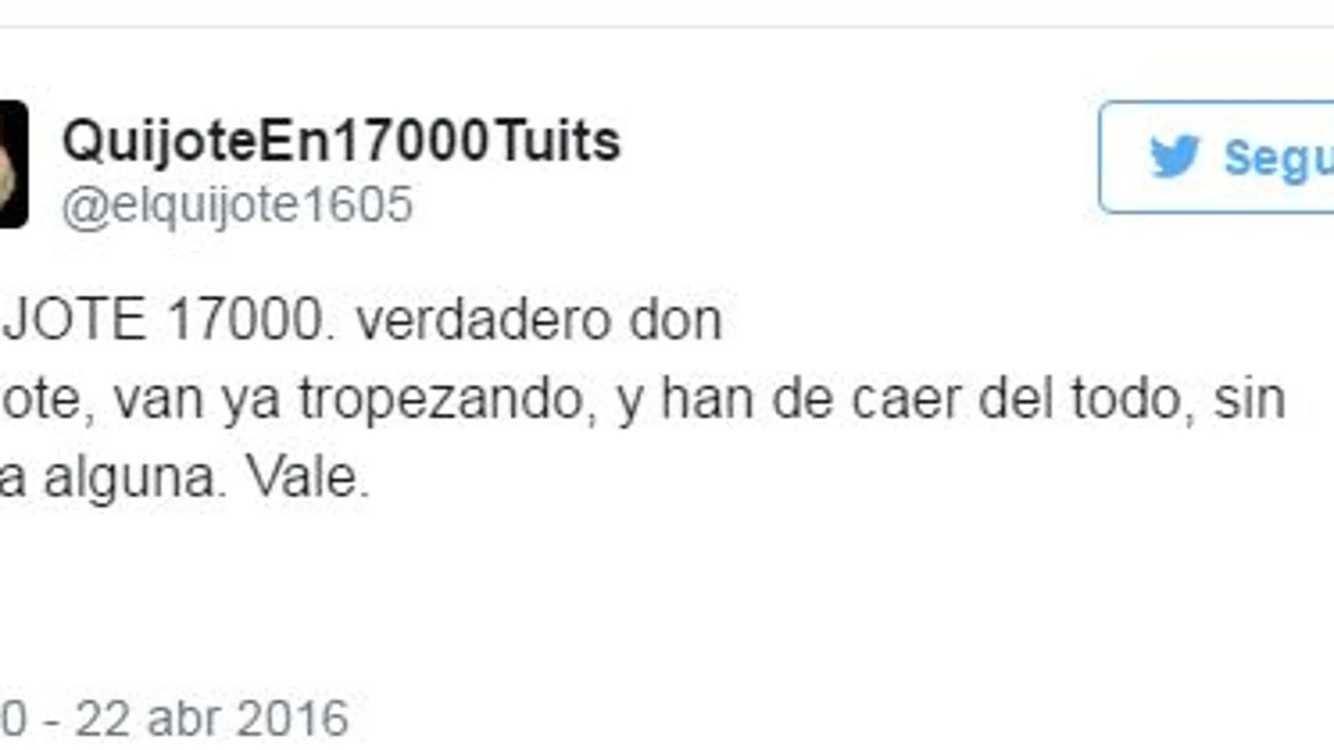 El Quijote en 17.000 tuits llega a su fin en Alcázar de San Juan