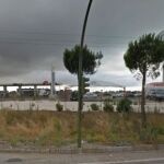 Imagen de exterior de la gasolinera en la que se localizó el cadáver
