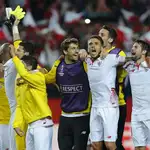 3-1. El Sevilla, rey de la Liga Europa, accede a su quinta final
