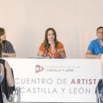 Silvia Clemente inaugura el I Encuentro de Artistas Plásticos de Castilla y León en San Rafael