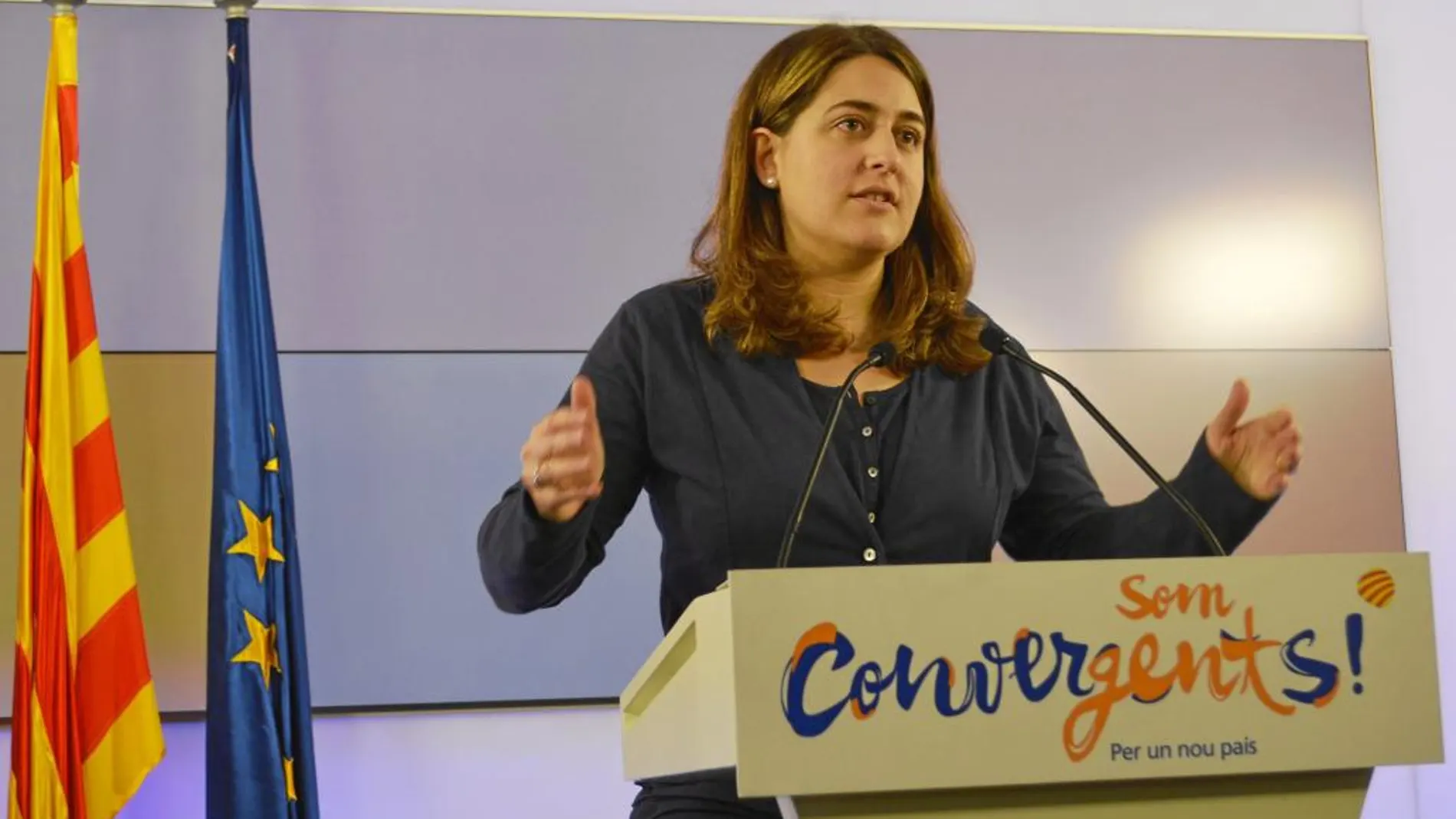 La portavoz de Convergència, Marta Pascal, dice que «hay que poder replantearlo todo»