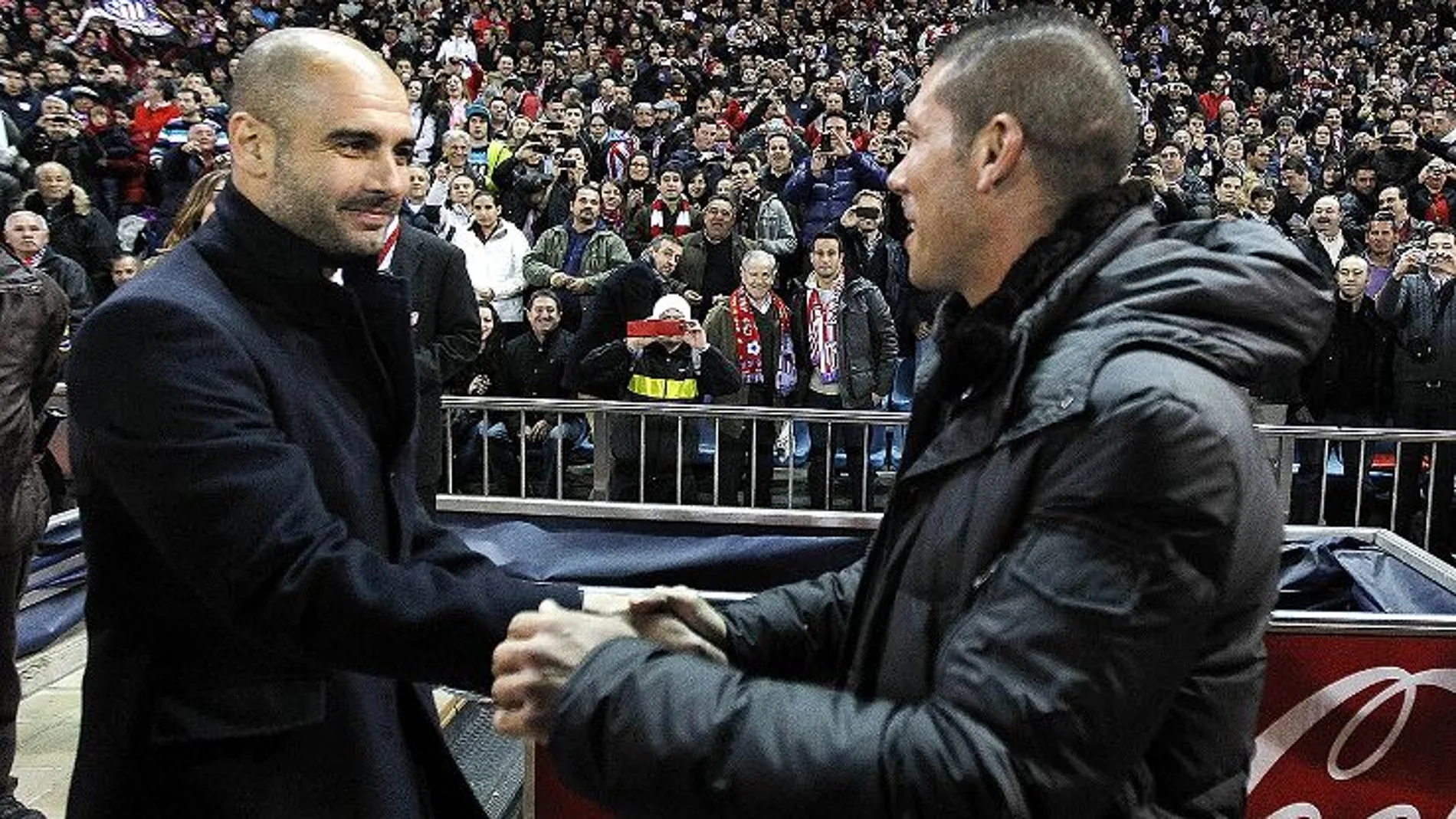 Pep Guardiola y Diego Pablo Simeone