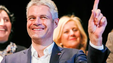 Laurent Wauquiez, elegido ayer para liderar la derecha francesa
