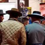 Un grupo de mayorales pertenecientes a la Unión de Mayorales y Vaqueros