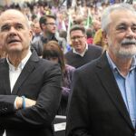Los ex presidentes de la Junta, Manuel Chaves y José Antonio Griñán, son dos de los ex aforados imputados por el Supremo