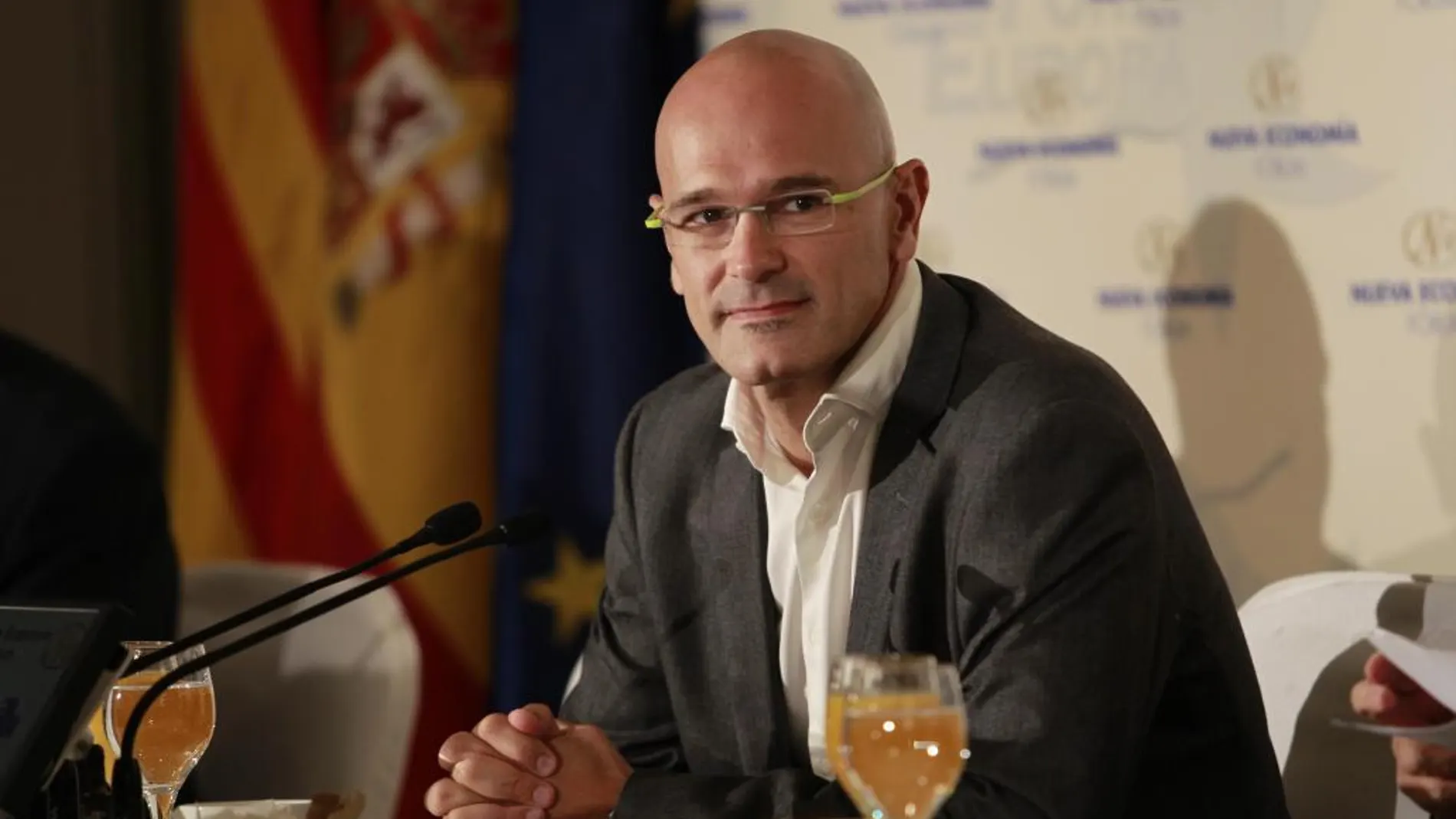 Raúl Romeva preside la conselleria de Exteriores