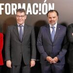 De izda. a dcha., Marisa Navas, Álvaro Nadal, Fernando de Yarza López-Madrazo y Daniel Toledo