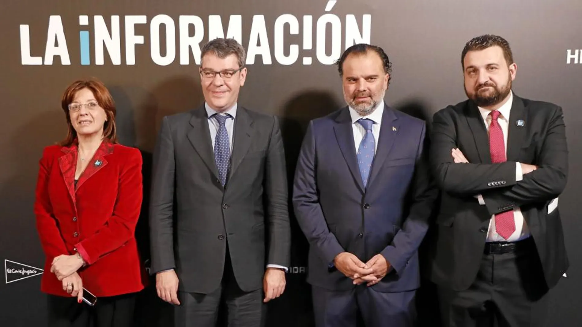 De izda. a dcha., Marisa Navas, Álvaro Nadal, Fernando de Yarza López-Madrazo y Daniel Toledo