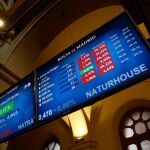 Monitor en la bolsa de Madrid hoy