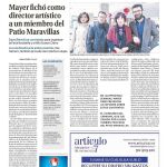 9.327,27 euros para un «compañero». Mayer dejó en manos del antropólogo y activista del Patio Maravillas David Berná la dirección de la feria navideña
