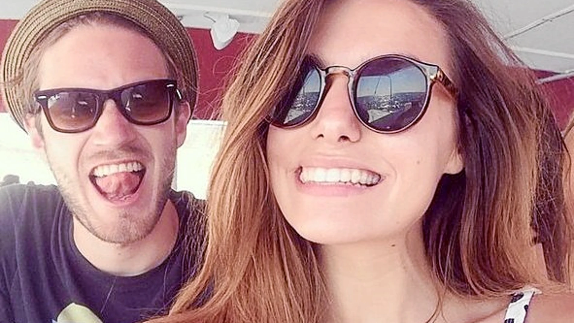 Felix Kjellberg es sueco y su novia, Marzia Bisgonin, italiana