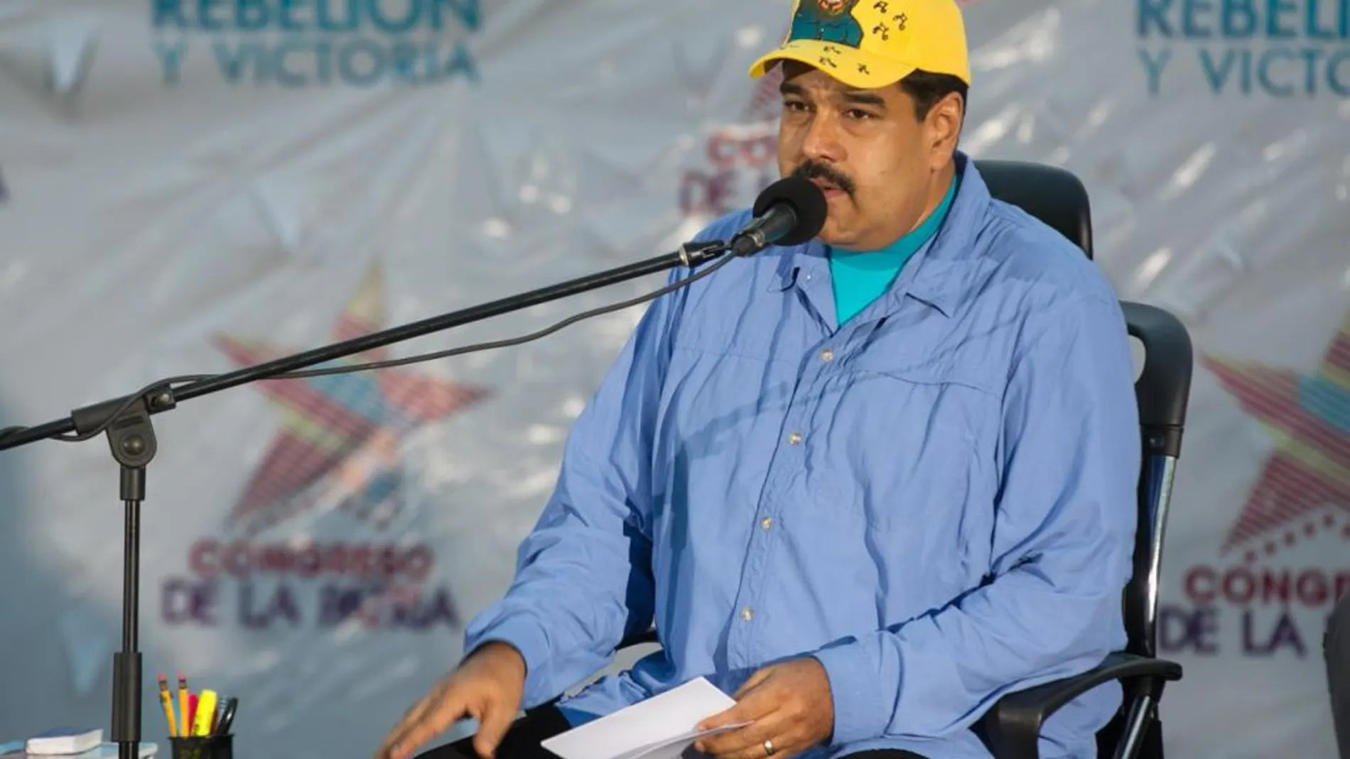 Nicolás Maduro, en un acto de Gobierno en la ciudad de Caracas