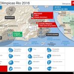 Río 2016: Dónde están las sedes olímpicas y qué deportes albergará cada una