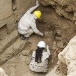 El hallazgo se ha realizado en el sector oeste del conjunto amurallado Xllangchic An