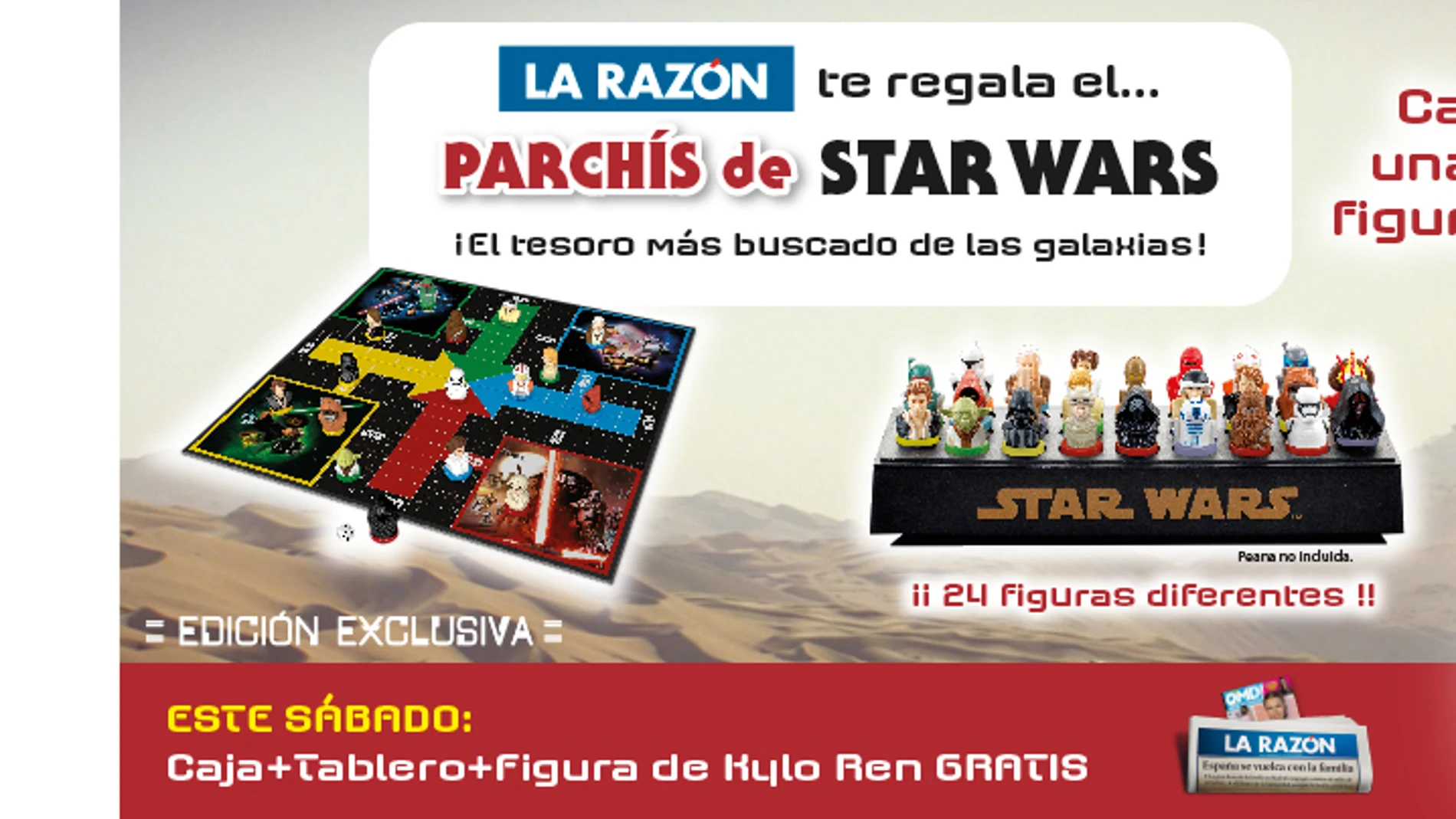 La Razón te regala el parchís de STAR WARS