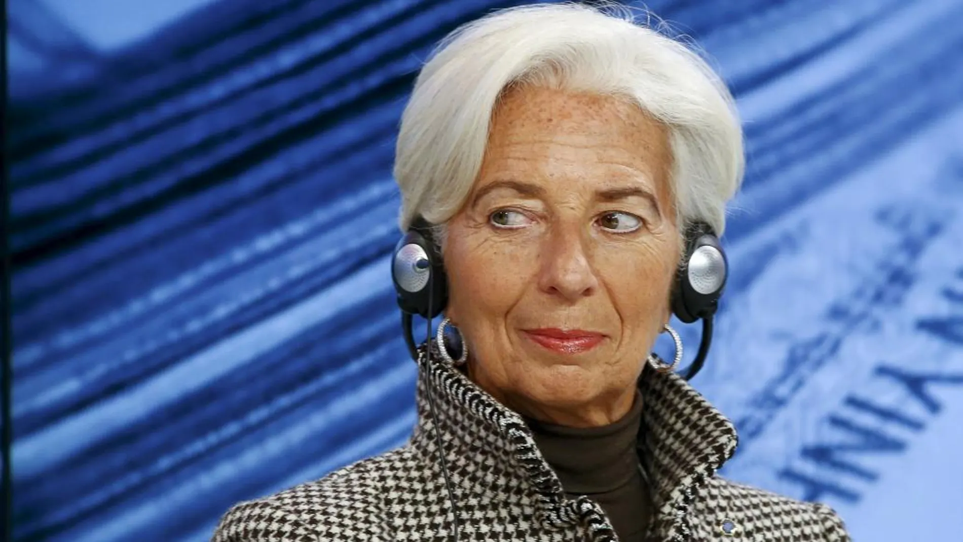 Christine Lagarde, en Davos