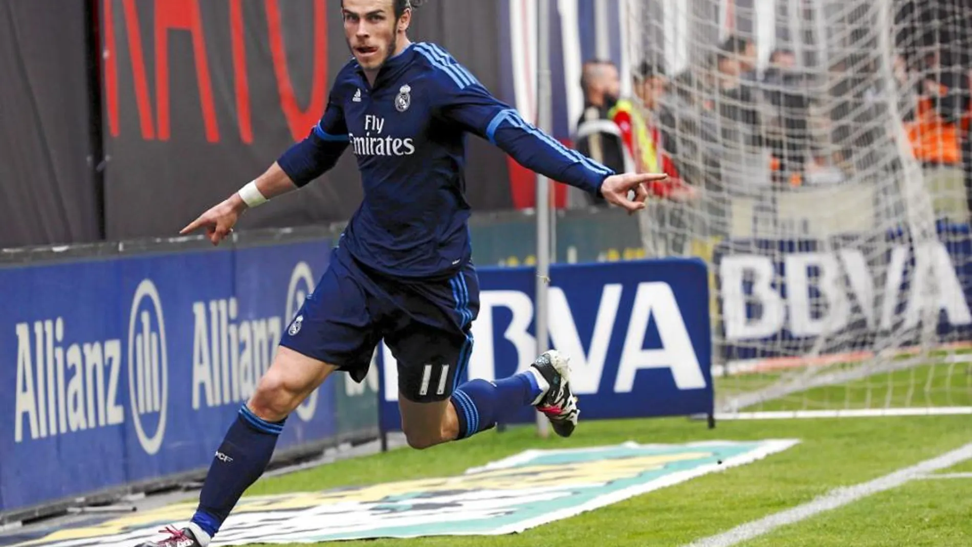 Gareth Bale tiene una zancada insuperable.