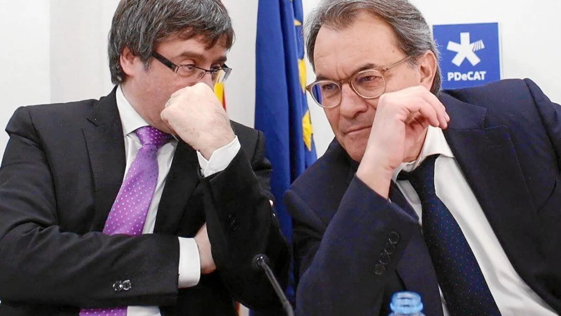 Puigdemont comunicó ayer a la ejecutiva del PDeCAT que no piensa optar a la presidencia de la Generalitat