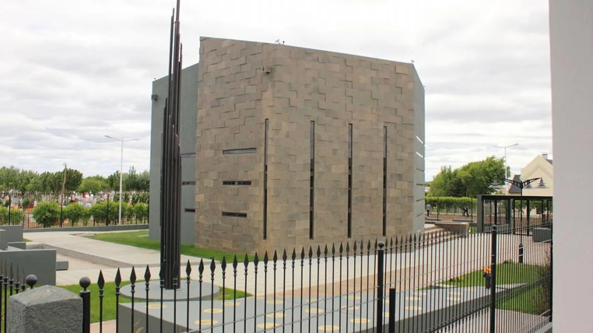 El mausoleo donde está enterrado el ex presidente argentino