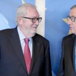 Juncker y Agramunt estuvieron departiendo en Bruselas de los temas de mayor actualidad que afectan a Europa y están relacionados con el Estado de Derecho, democracia y derechos humanos