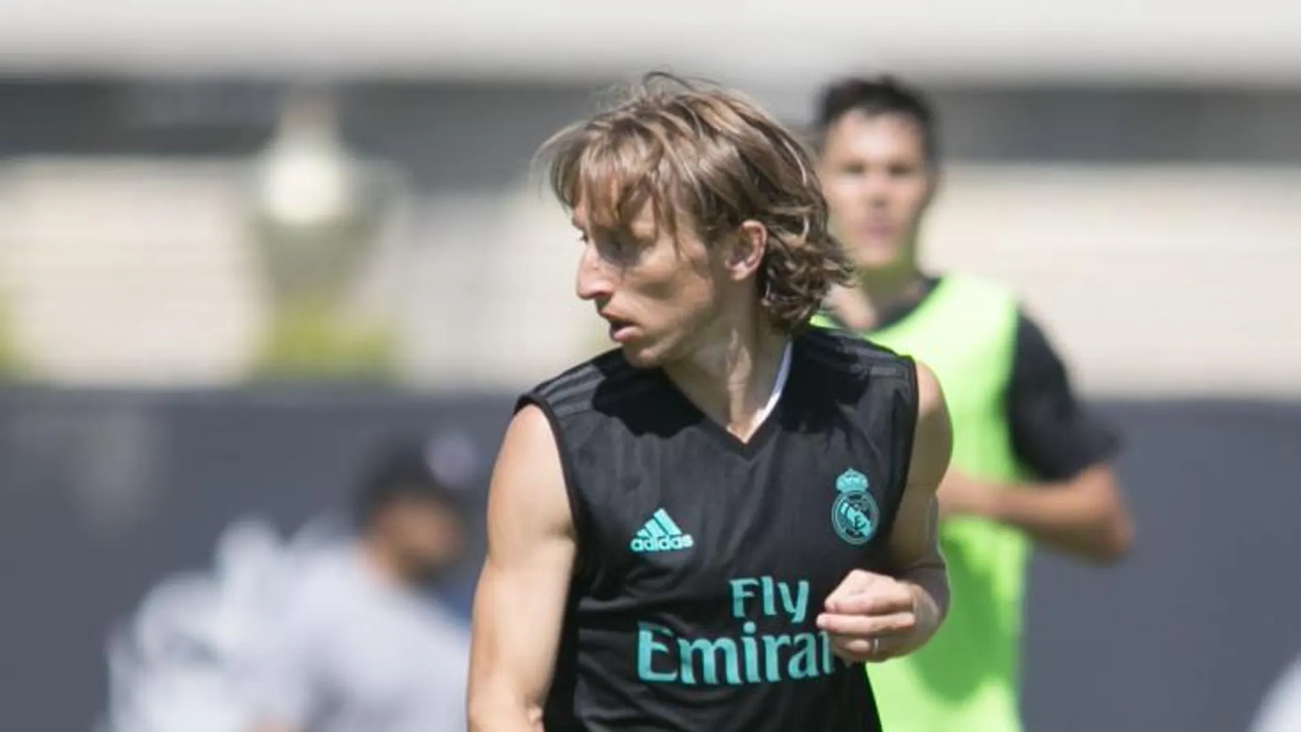 El jugador del Real Madrid Luka Modric
