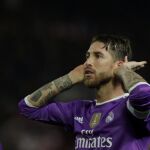 Ramos dedicó este gesto a los ultras del Sevilla que no pararon de insultarlo.