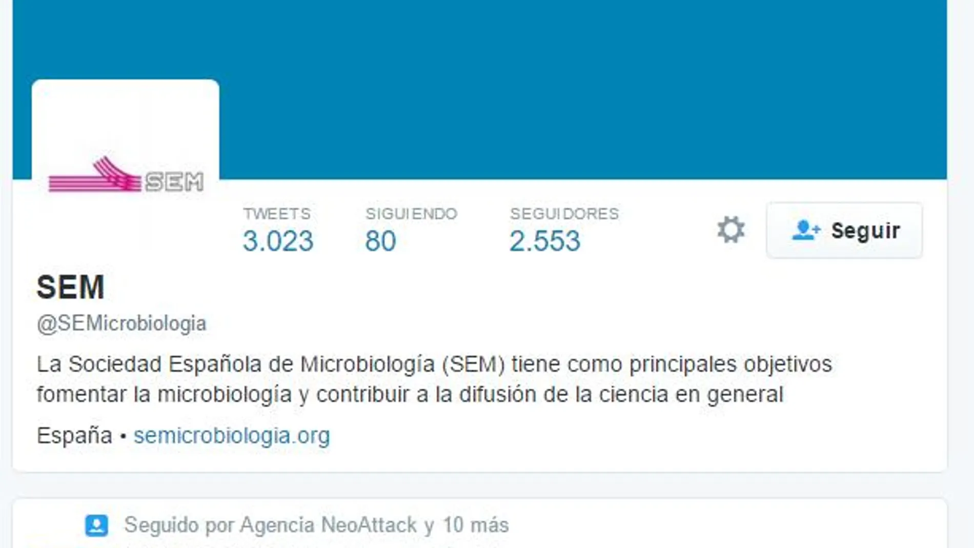 Un curso pionero en España explicará la microbiología por Twitter