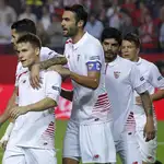 5-0. El Sevilla empieza a tomar velocidad, con tres goles del francés Gameiro