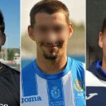 Se trata de los jugadores Carlos Cuadrado Santos, Lucho, de 24 años, Raúl Calvo, de 19, y Víctor Rodríguez Ramos, Viti, de 22 años